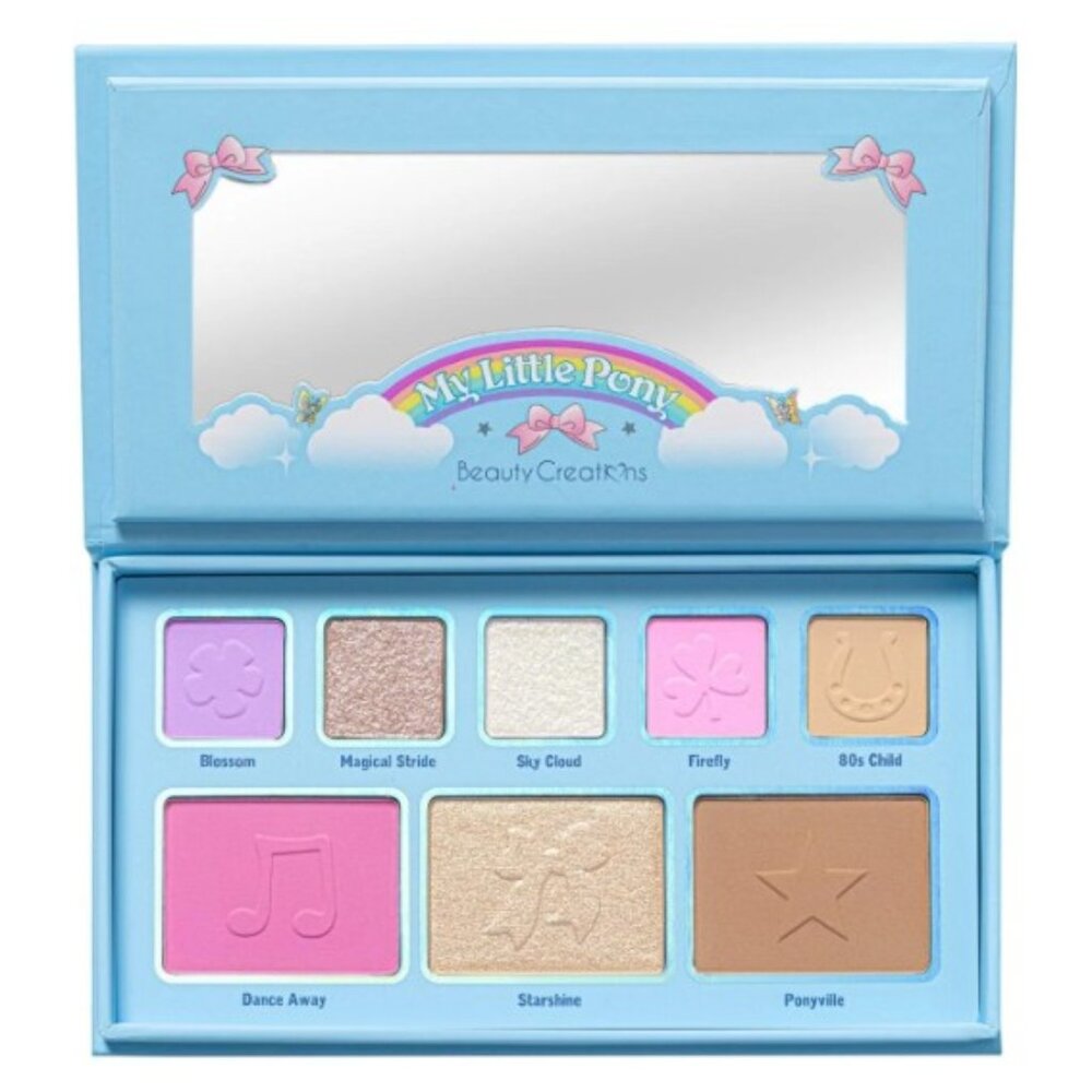 MY LITTLE PONY 🩷 Eyeshadow Face Pallette Makeup 80s Pink Pastel Cloud Beauty - Picture 5 of 15